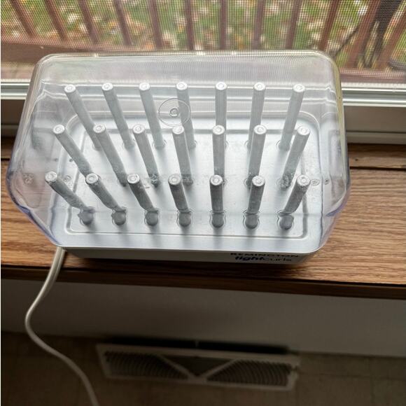 Remington Tight Curls H21SP Base and Lid ONLY Works No Rollers/Clips With Box - Picture 5 of 11